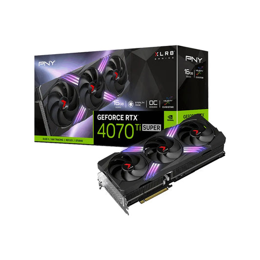 PNY GeForce RTX™ 4070 Ti Super 16GB XLR8 Gaming RGB