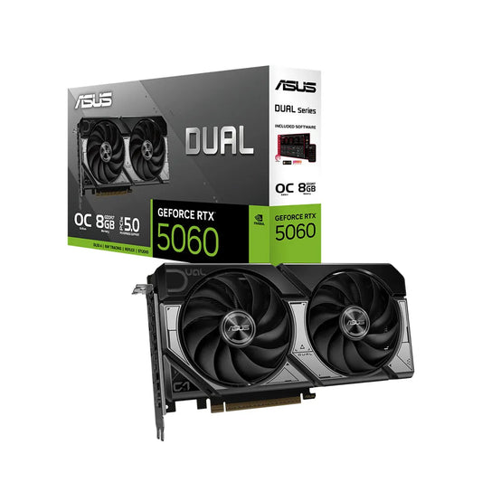 ASUS Dual GeForce RTX™ 5060 8GB GDDR7 OC Edition
