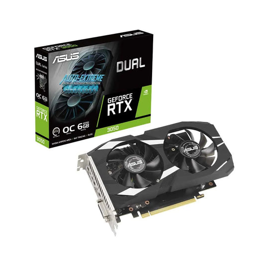 ASUS Dual GeForce RTX™ 3050 OC Edition 6GB GDDR6