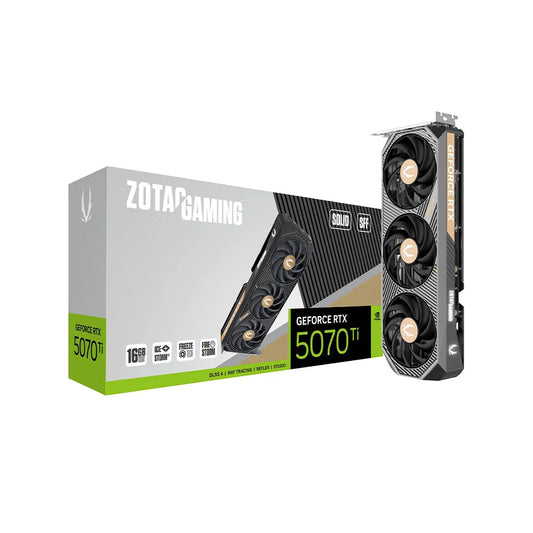 ZOTAC Gaming GeForce RTX 5070 Ti Solid SFF Ice Storm