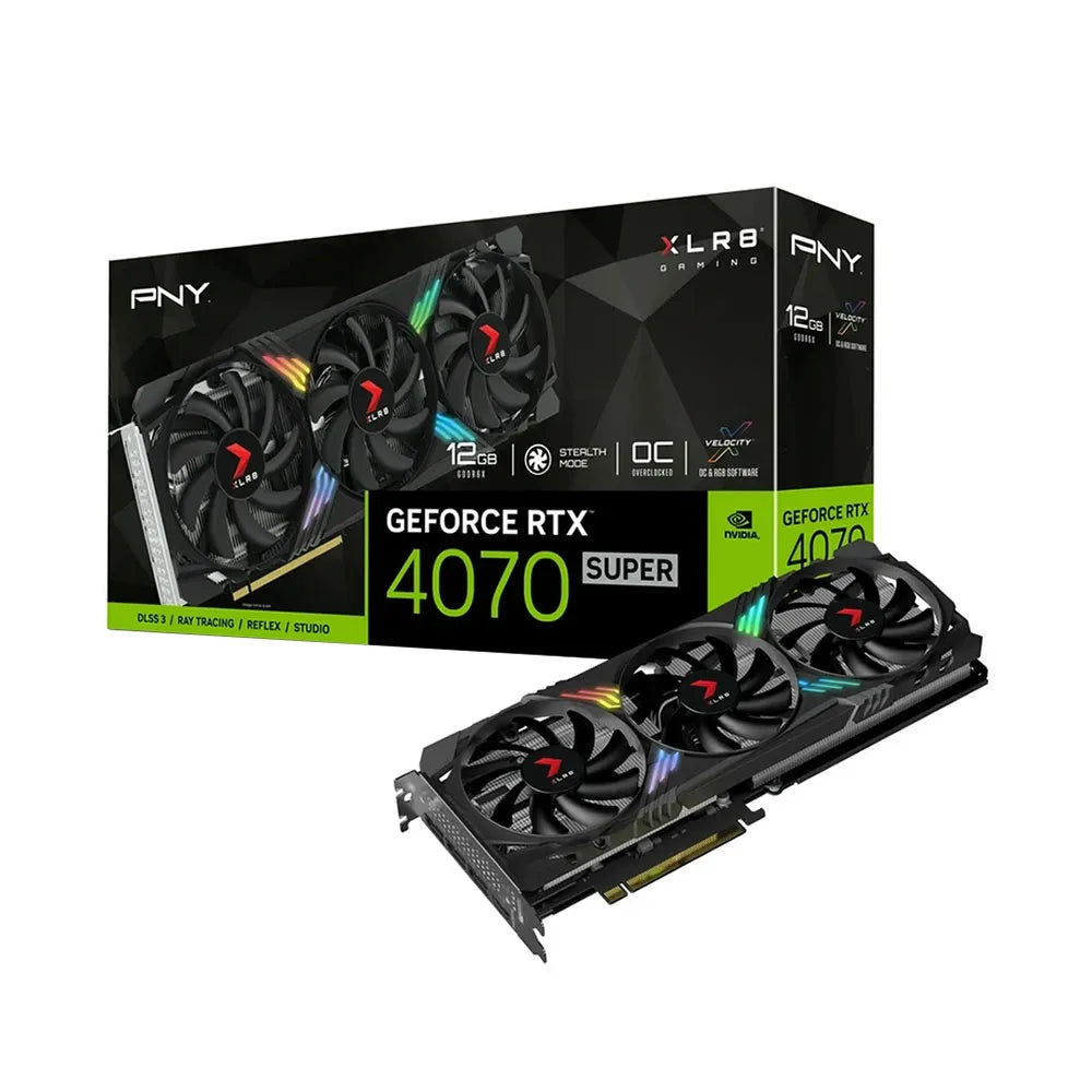 PNY GeForce RTX 4070 Super 12GB XLR8 Gaming Verto Epic
