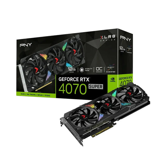PNY GeForce RTX 4070 Super 12GB XLR8 Gaming Verto Epic