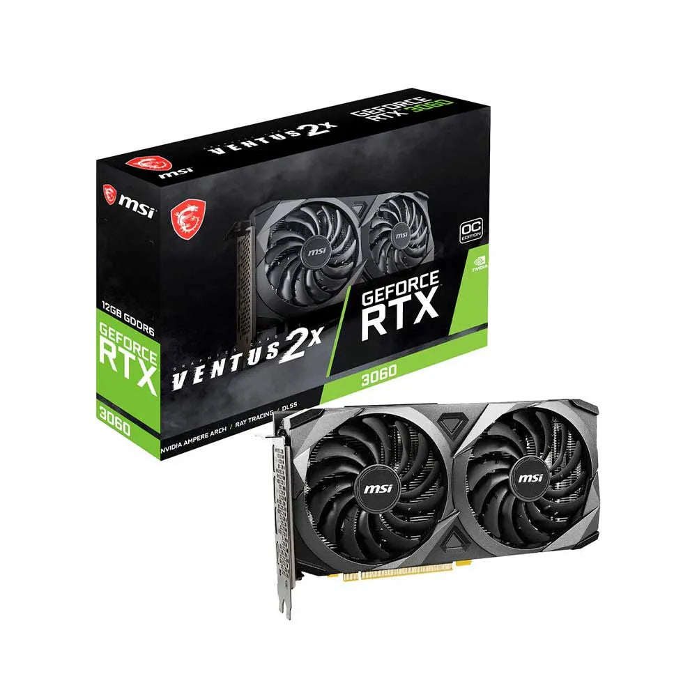 MSI GeForce RTX 3060 Ventus 2X 12G OC Graphics Card