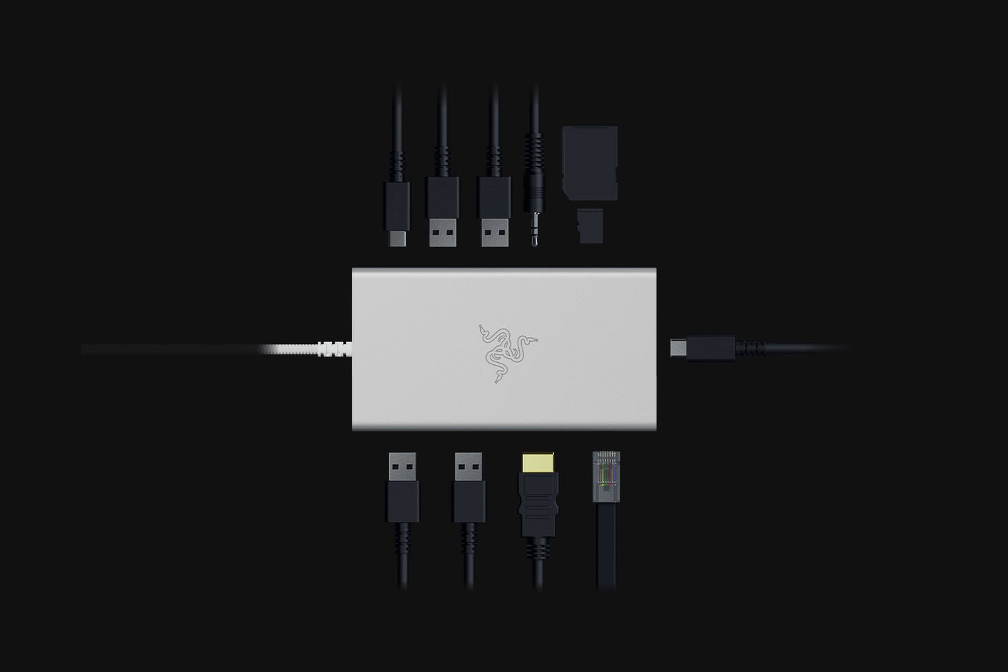 Razer USB-C Dock - Mercury